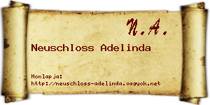Neuschloss Adelinda névjegykártya